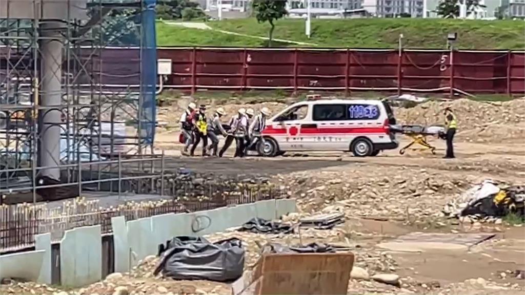 綠美圖噴漆工人高處墜落重傷 高架作業停工、最高罰30萬