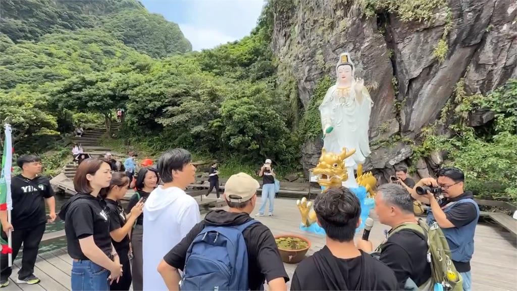 林國漳推＂海洋政見＂登龜山島＂擬邀蔡英文、童子瑋登401高地