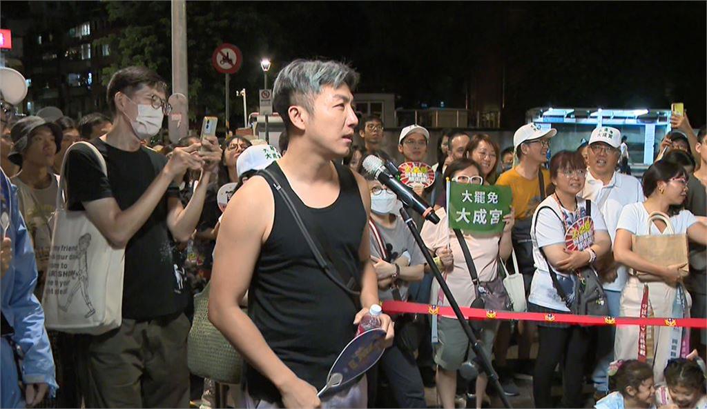 戶外直播面對選民! 苗博雅"團結國家對話5講"首站文山區