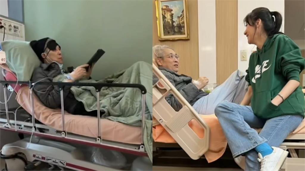 林逸欣病床前含淚拉小提琴！父已無意識「仍感應落淚」她揪心放手：謝謝爸爸