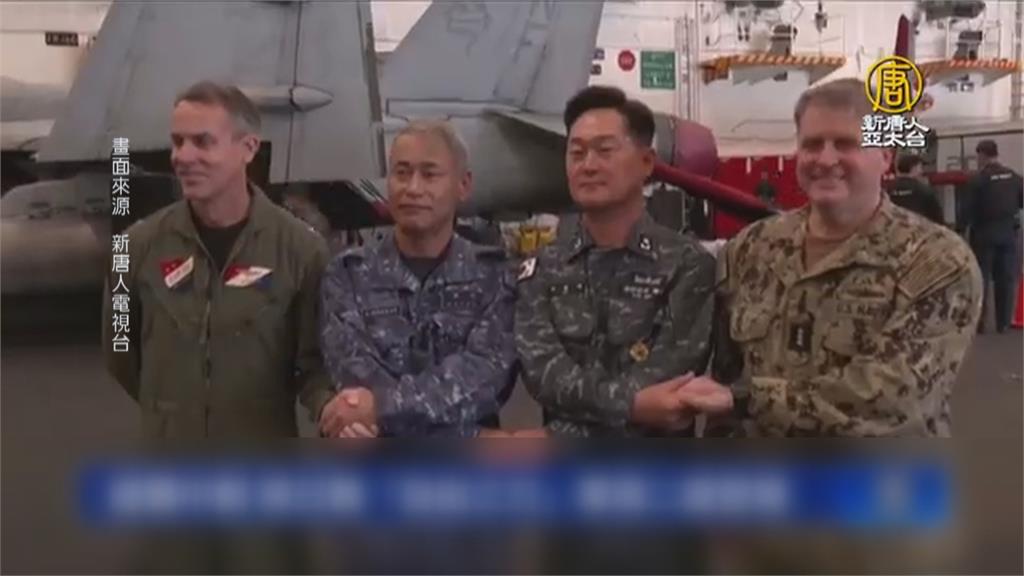 金正恩視察無人機下令量產 美日韓聯合軍演反制