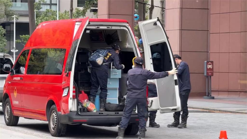 百貨驚天氣爆!空拍熱顯像儀畫面顯示 內部熱點位置曝光