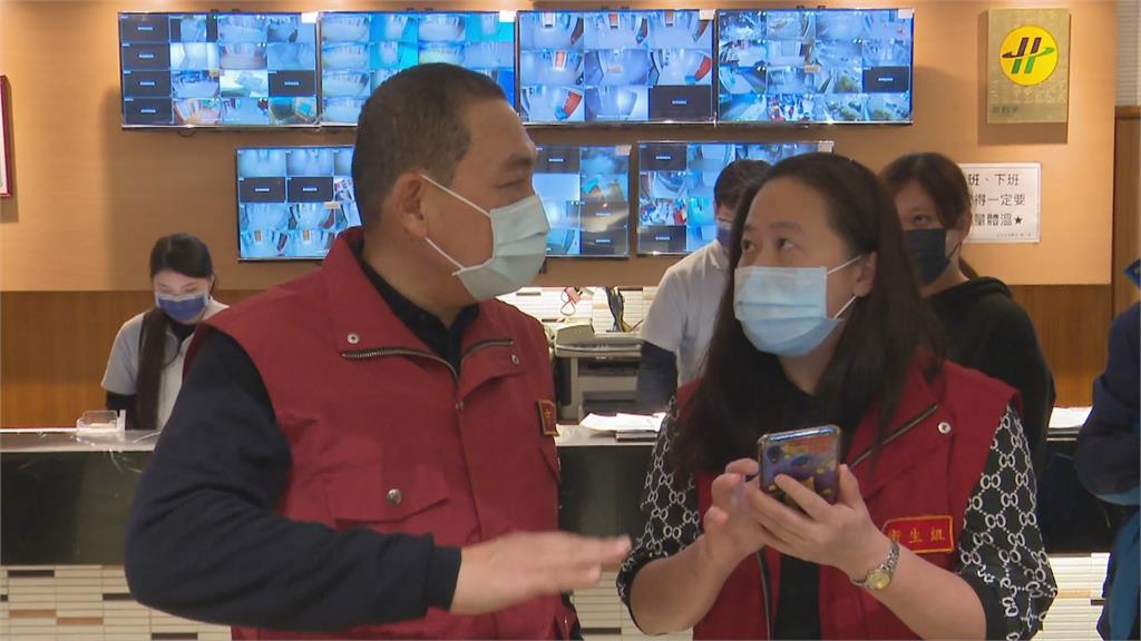 沒去自由廣場與餐會 侯友宜抽查防疫旅館