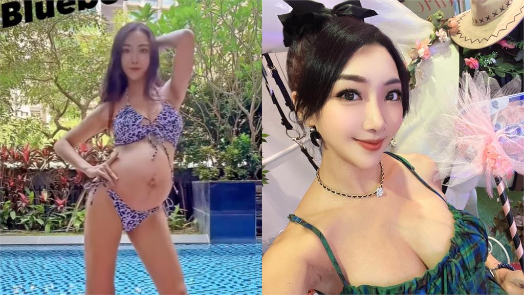 李宓遭疑頂大濃妝生產 親曬「素顏照」曝真面目 李宓遭疑頂「大濃妝」生產 親曬「素顏對比照」反駁:種睫毛不算呀