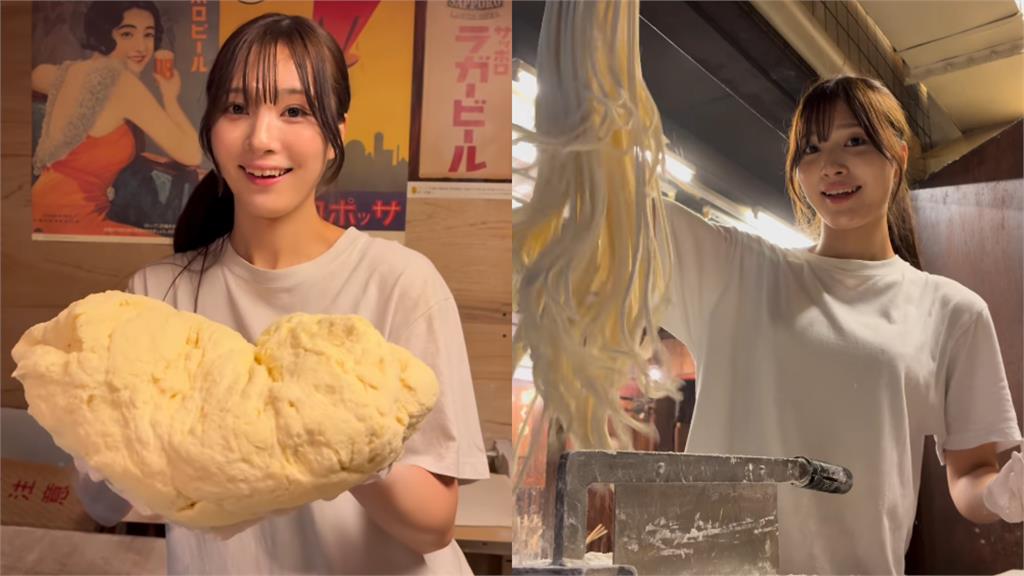 24歲正妹護理師變「下麵職人」！短影片破2800萬觀看數「麵店」成打卡景點
