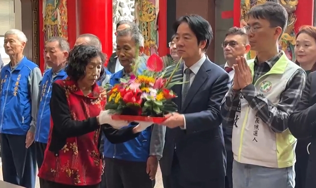 賴清德首同框温世政讚"電腦選的好人才" 籲南投鄉親支持