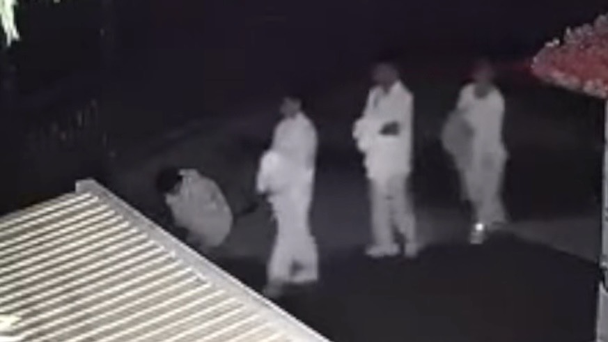 大量白衣長者「詭異夜行」超毛畫面曝光!民眾嚇壞急報警...背後真相全嚇壞