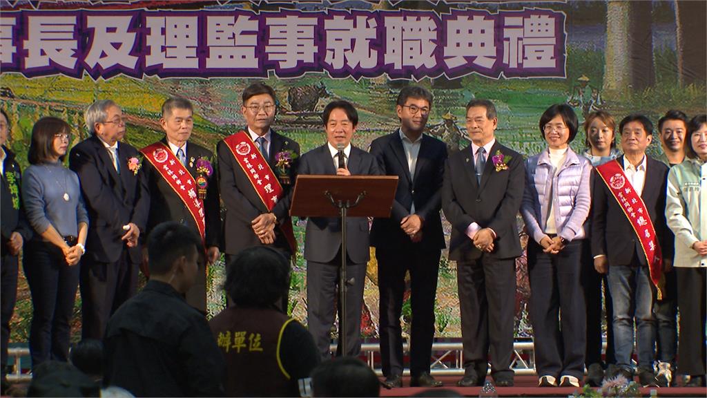 賴總統出席雲林同鄉會　推薦蘇巧慧、劉建國笑稱「買一送一」