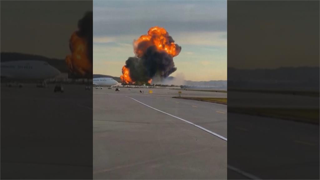 美肯塔基州空難！貨機起飛途中起火　撞建物「炸成大火球」至少7死