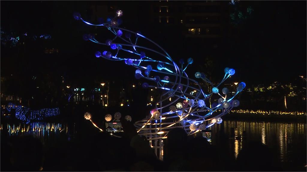 「竹北光節」小提燈亮相 銀翼之馬、琉光天馬揭開序幕