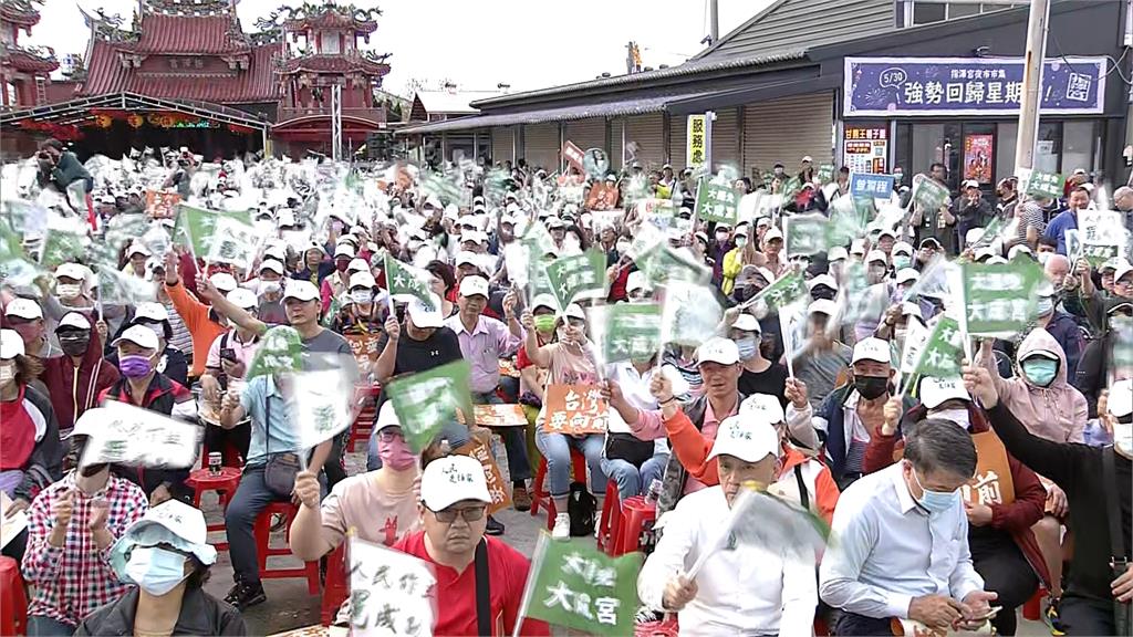 人民是頭家!卓揆領軍赴新竹宣講 民眾風雨無阻力挺