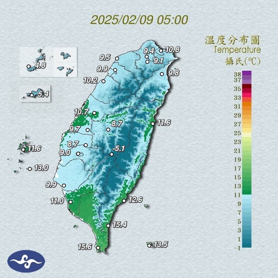 睡到被凍醒!21縣市低溫特報…鄭明典揭大冰封「最難熬時間點」:全台都冷
