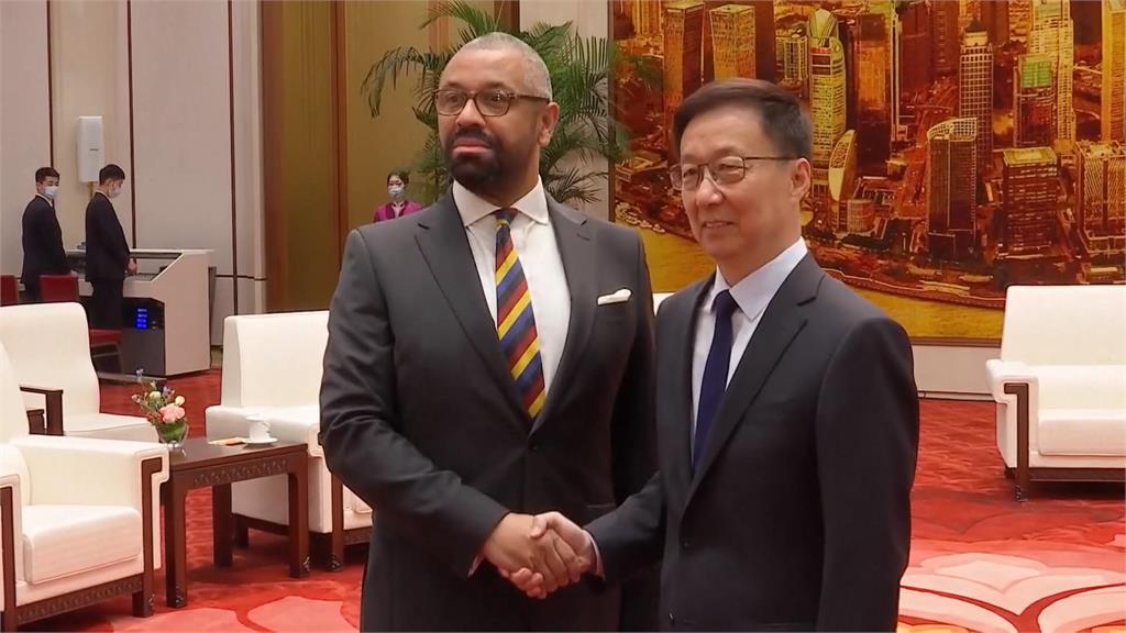 曾向中國抗議間諜行為? 英國外相柯維立「拒答」