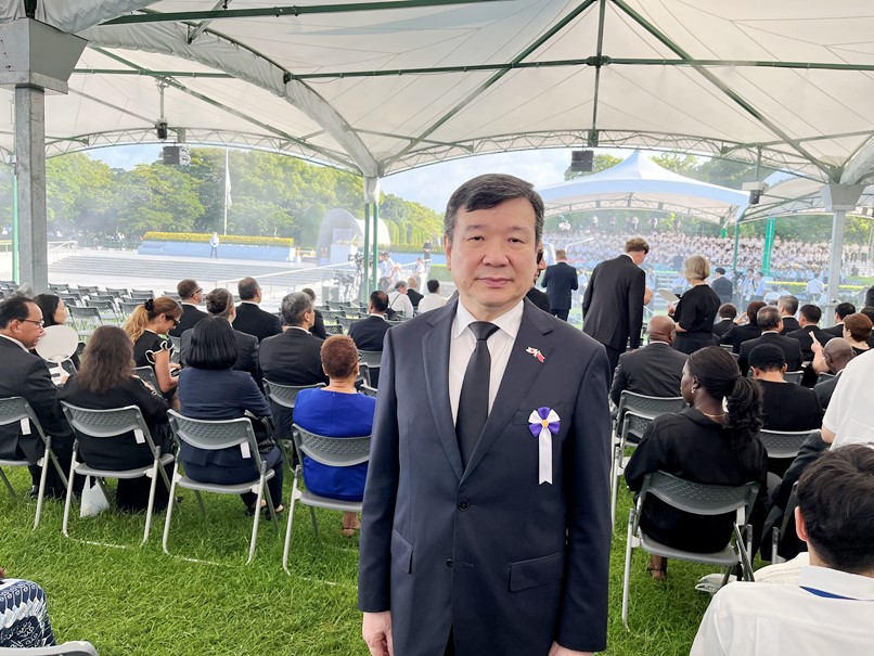 幕後／台日互信升溫！  林佳龍訪日、李逸洋出席紀念儀式互動美大使
