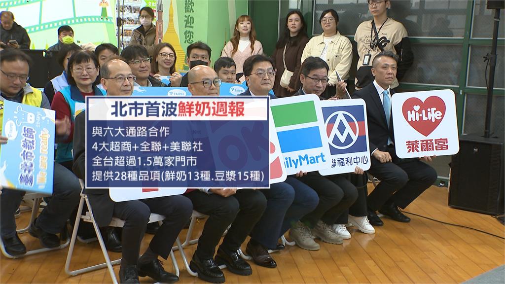 北市學生免費領! 4月14起憑證至通路換鮮奶、豆漿