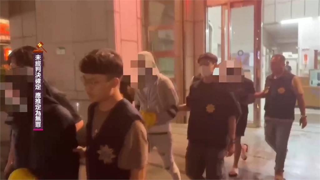 抓到了！恐嚇景美夜市攤商、討保護費　3「阿志頭」嫌犯移送