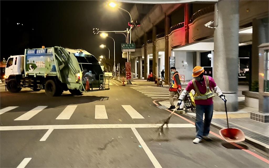 台南跨年圓滿結束,府凌晨四點前完成環境整潔