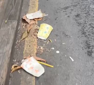 公德心待加強 連續假期羅東夜市垃圾爆量 附近居民困擾