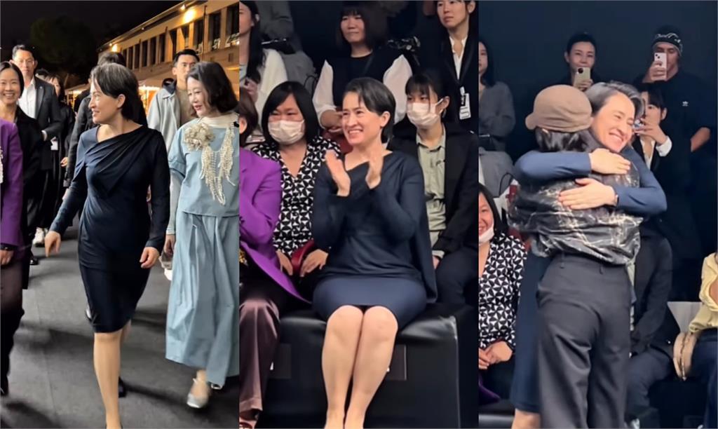 時裝秀「暗黑系姐姐」竟是蕭美琴!蔡英文被抓包「悄現蹤猛看」網嗨:嗑到了