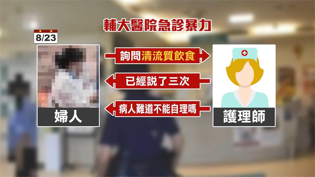 婦人大鬧輔大醫院急診　狂吼：「叫你主管出來」