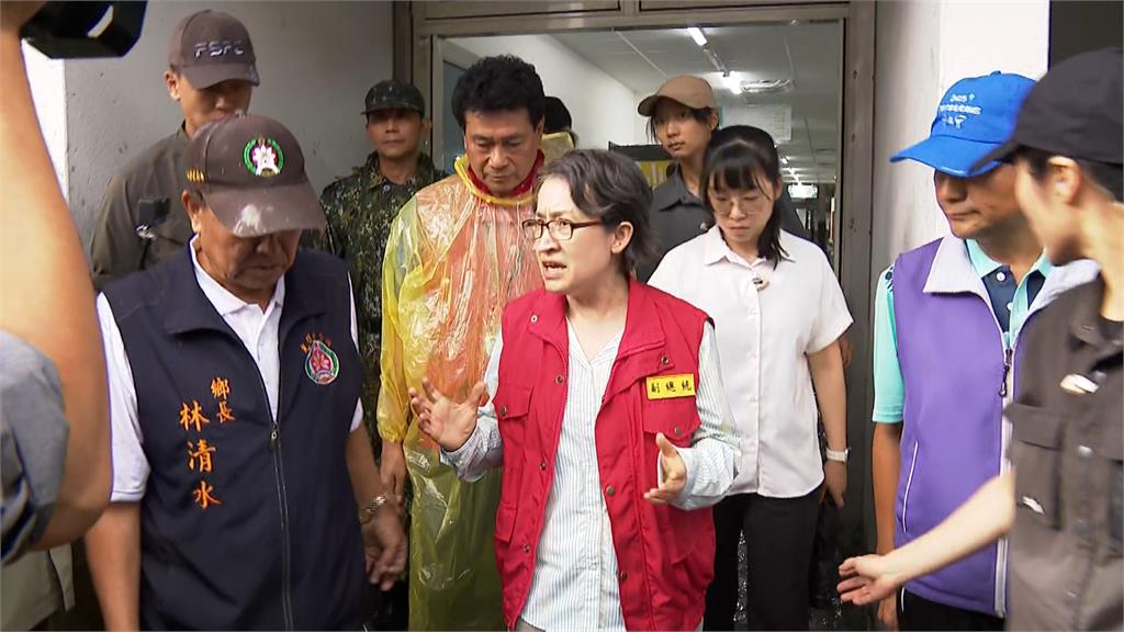 蕭美琴前進花蓮勘災　政壇捐款踴躍助災區