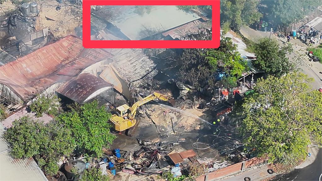 頭份鐵皮兼豬舍火警　火勢猛烈險波及豬隻