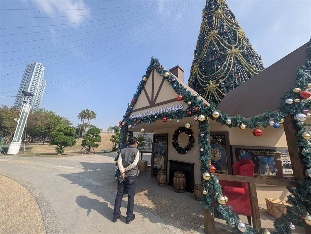 中央公園聖誕小屋驚現詭異「666」　背後含意細思極恐…警方全力查緝中！