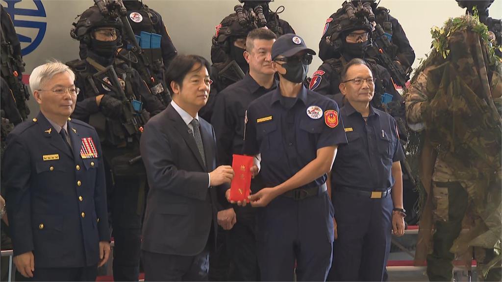 快新聞/賴清德視察反恐訓練中心 感謝特勤同仁「推動台灣防衛韌性」