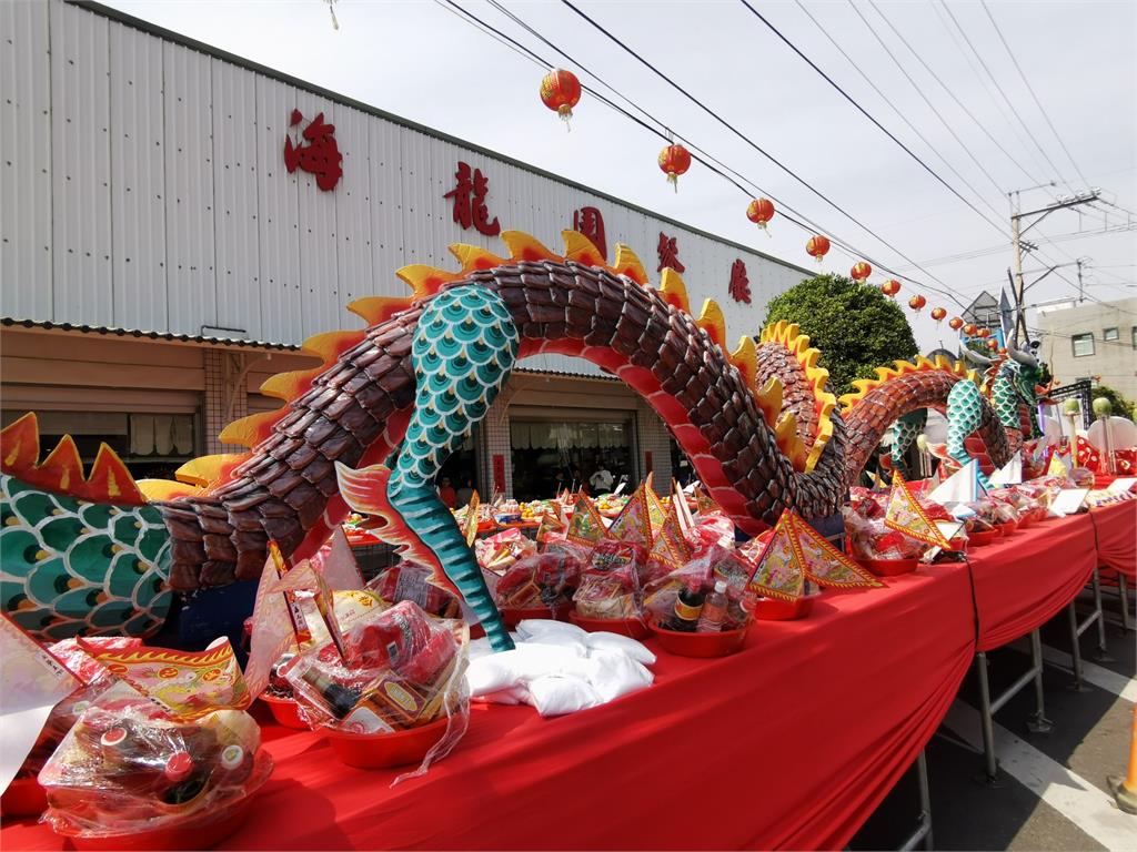 嘉義東石永齡宮清醮大典 「千片烏魚子打造神龍」超澎湃