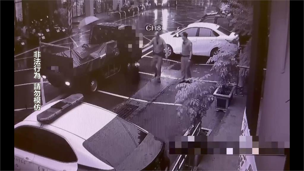 硬闖淡江大橋車被扣! 男"異想天開"偷貨車欲載車被逮
