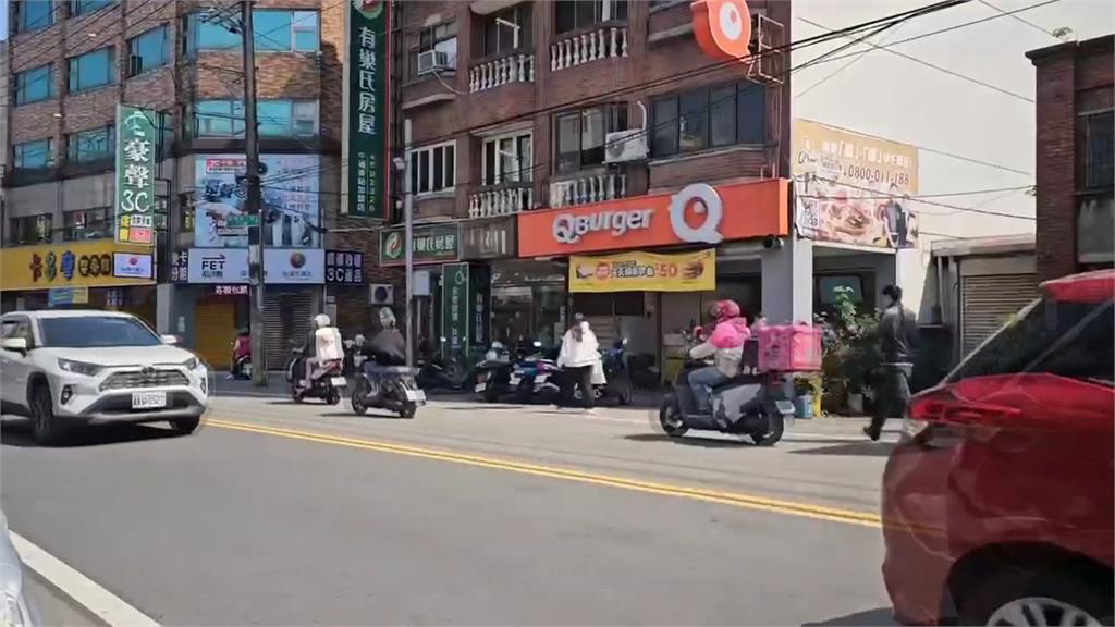桃園中壢天降「磁磚雨」! 大樓外牆磁磚剝落險砸路人