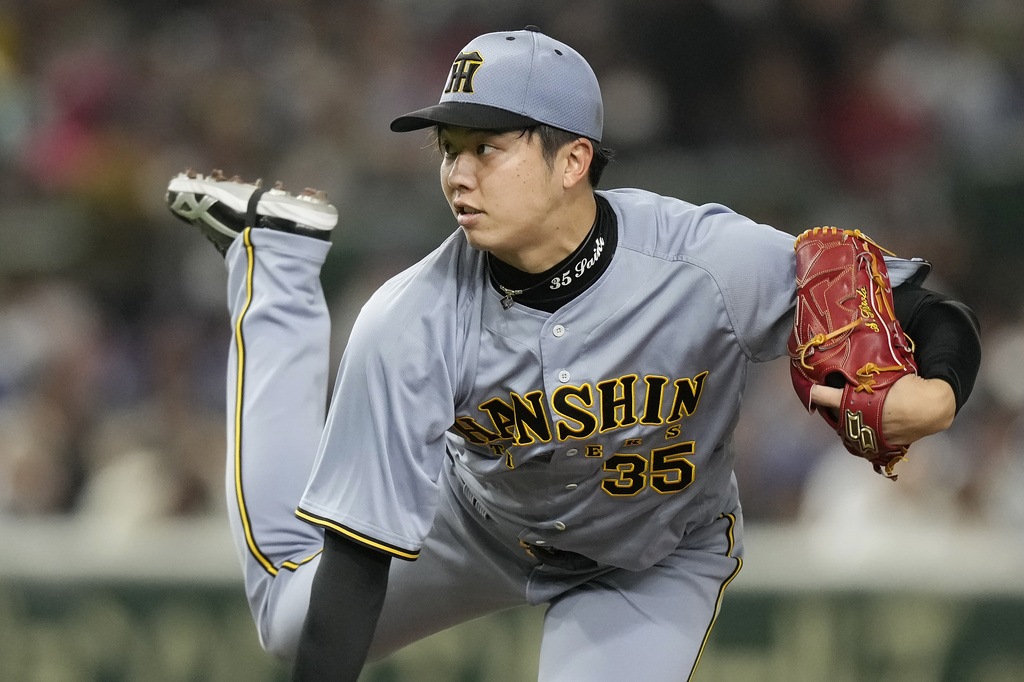 MLB(影)/連兩天完封大聯盟球隊!阪神虎3:0退宇宙道奇