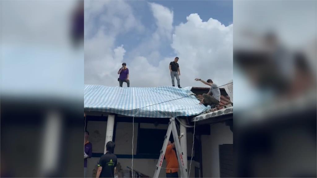 不敵豪雨！嘉南老房受損　台中裝修團隊自發性南下助修繕