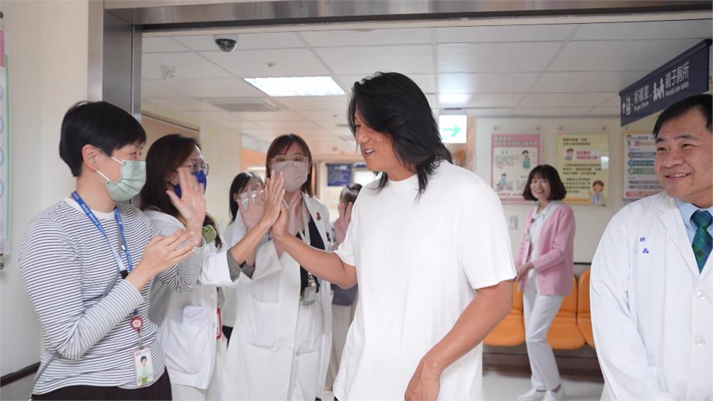 暖爆! 玩命關頭"韓哥"來台證婚 二訪醫院陪伴病童