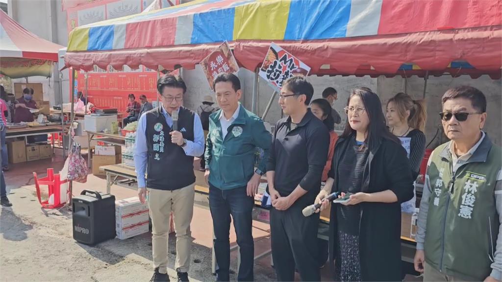 野崎孝男率5日本友人 赴楠西災區煮拉麵慰問災民