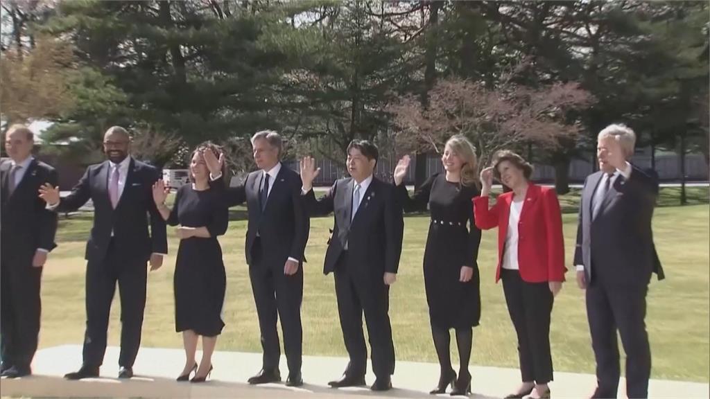 關鍵字「反對改變片面現狀」 G7會議將對「俄中朝」採強硬態度