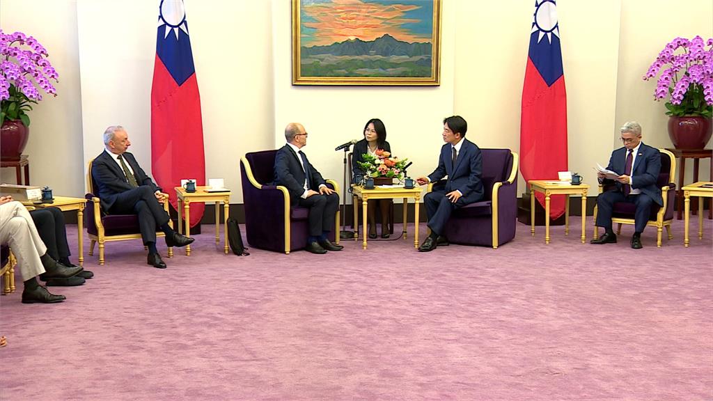 拚外交!接見法國參議院訪團 賴清德盼持續關注印太和平穩定