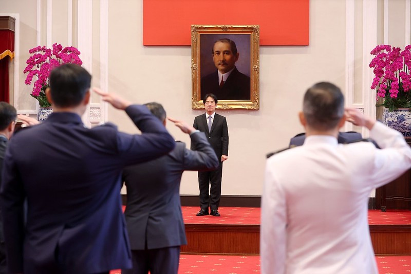 快新聞/主持將官晉任授階典禮 賴清德勉勵成國軍典範、確保國家及區域安全穩定