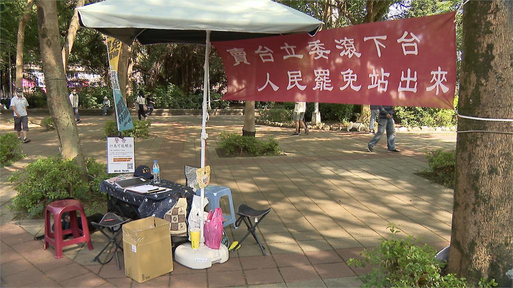 違規進公園「宣傳反罷免」？　林德福：母親節送康乃馨