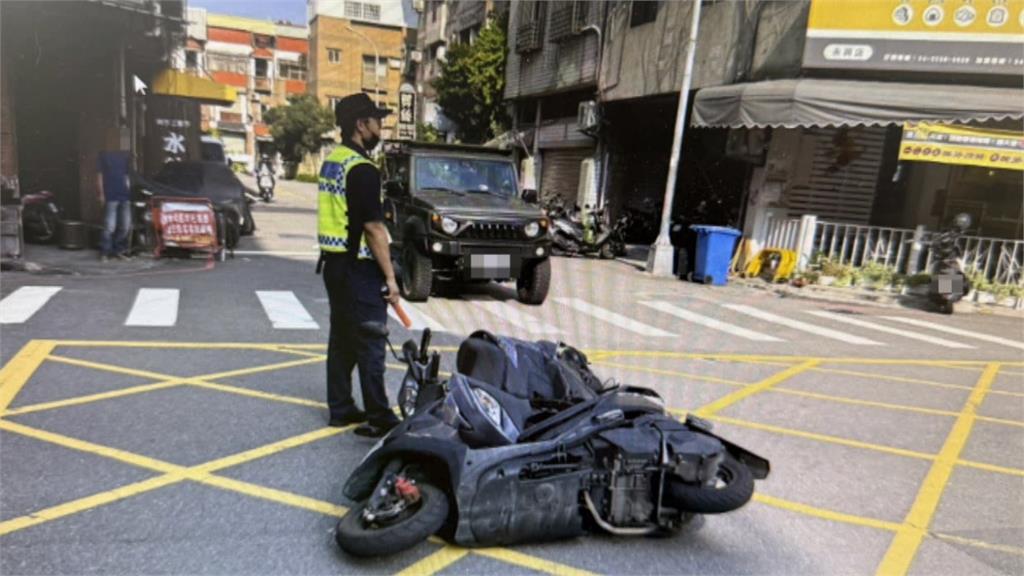 苗栗貨車、機車行經無號誌路口碰撞　女騎士頭部重創昏迷　進加護病房