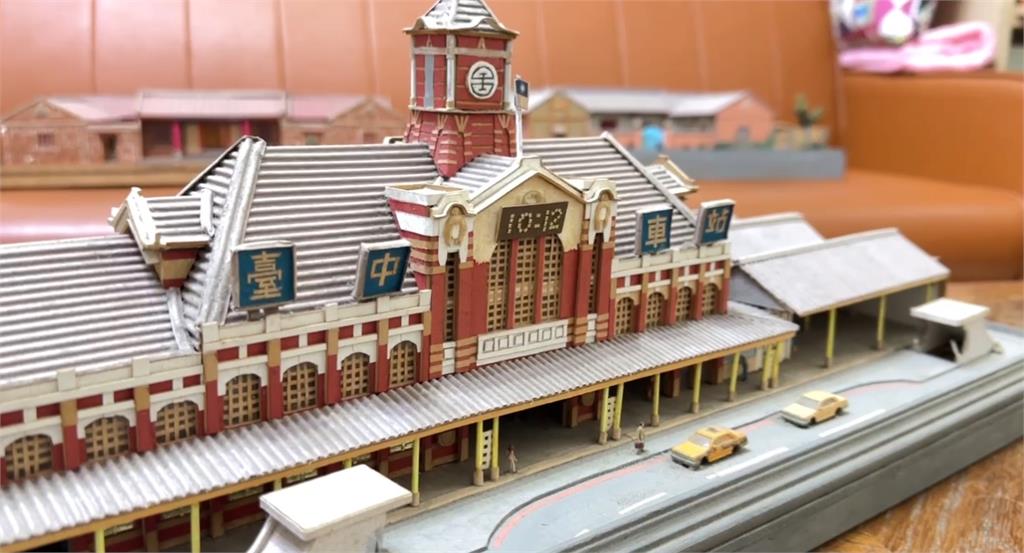 活到老學到老！　神級微縮工藝　台中90歲阿嬤手作打造迷你總統府