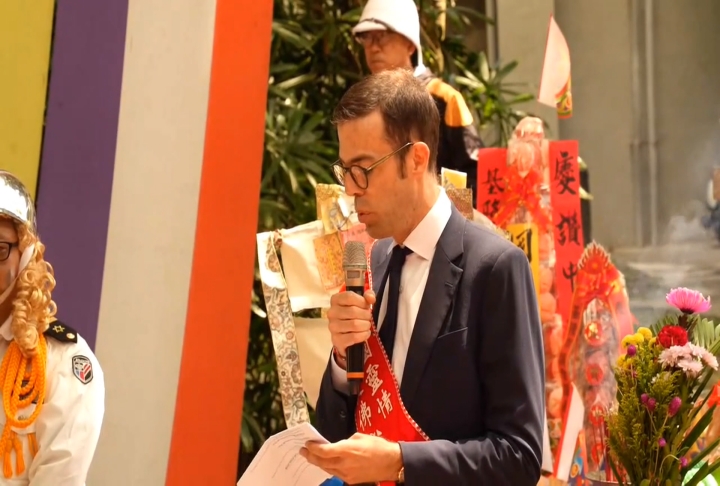 清法戰爭公墓中元普度 不分國界撫慰異鄉先民