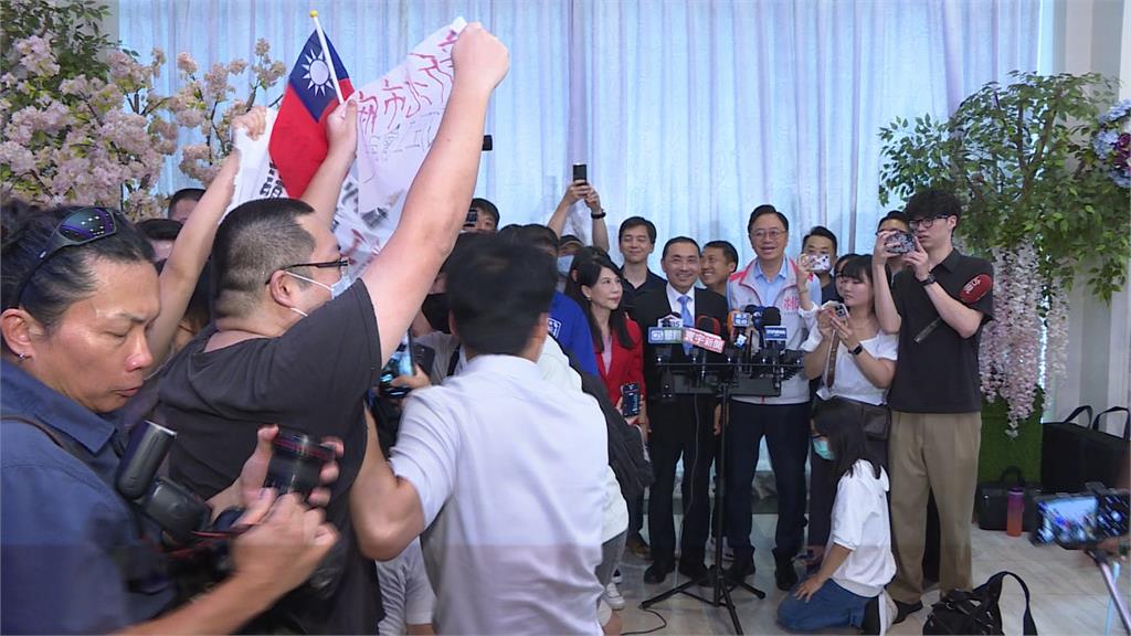 侯友宜出席黃埔建校99周年 承諾當選檢討《退撫法》
