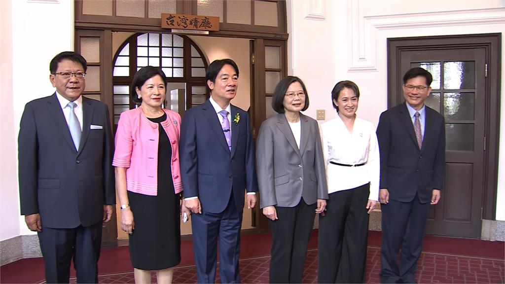 賴清德就職典禮亮點 第一夫人吳玫如裝扮粉嫩現身