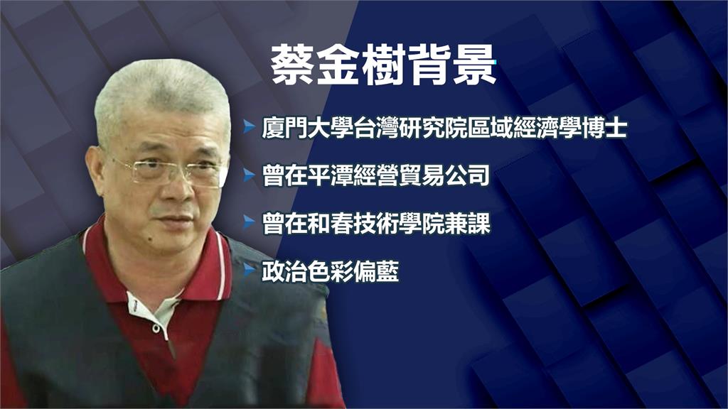 學者蔡金樹被中國指控為台諜判4年　出獄仍軟禁在鼓浪嶼