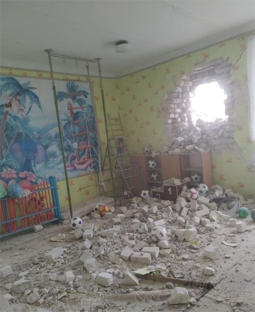 幼兒園上課被砲擊！烏克蘭控烏東親俄分子出手　現場慘況曝光