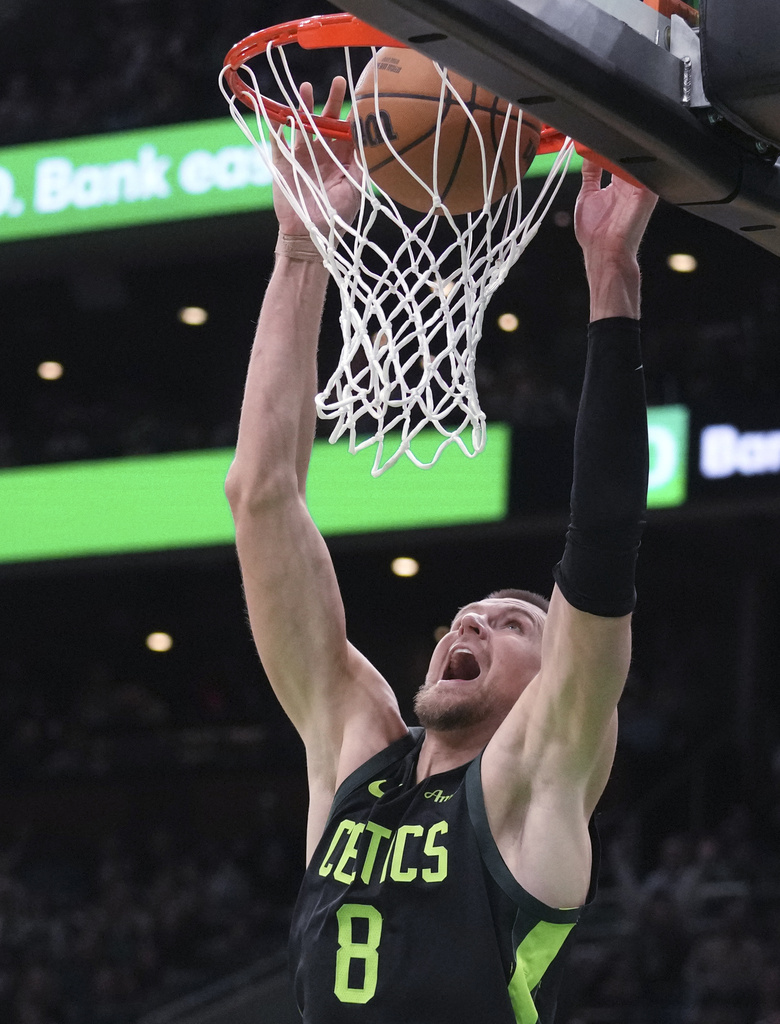 NBA(影)/塞爾提克上季冠軍功臣傷癒復出 綠衫軍主場大破快艇