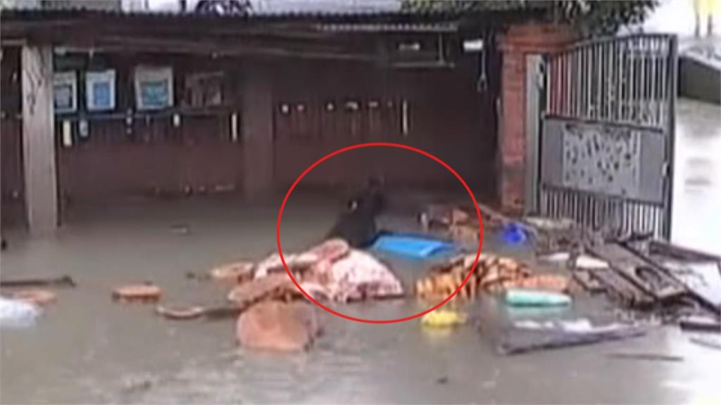 苗栗豪雨釀災「水淹三合院」　５天清出近５０噸泡水廢棄物