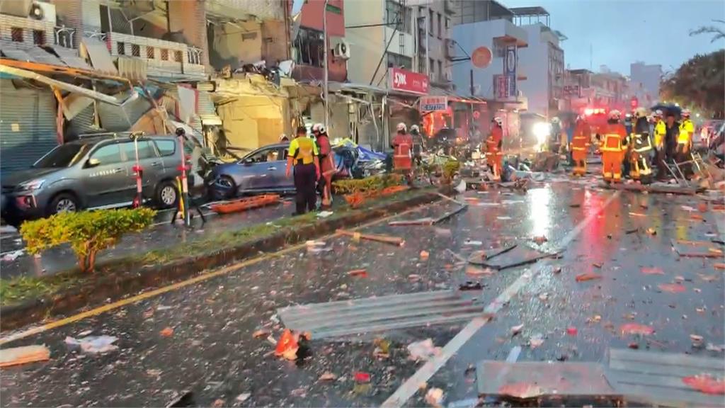 新竹氣爆震碎整條街! 影響18住戶 居民嚇:這是地獄嗎?
