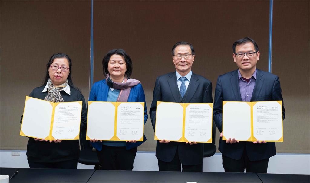 【淡江傳真】淡江與百齡、陽明、明倫三高中聚焦培育人才 簽訂策略聯盟